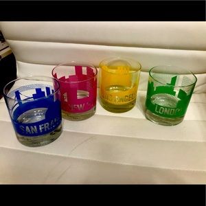 Set of 4 Sisters of Los Angeles (sola) Glasses